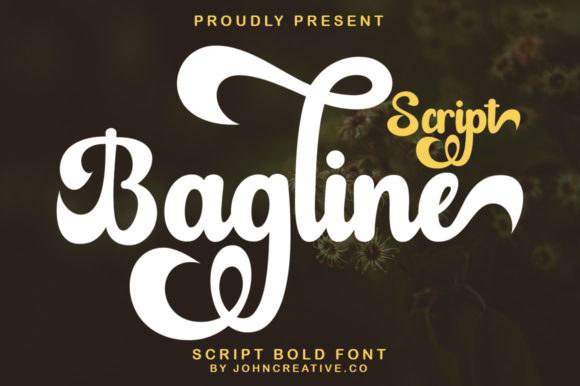 Bagline Script: A Timeless Touch for Modern Creativity