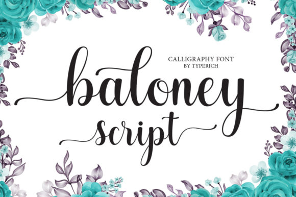 Baloney Script: A Dance of Letters for Creative Expression