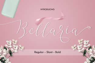 Bellaria Script: A Modern Calligraphic Font for Creative Professionals