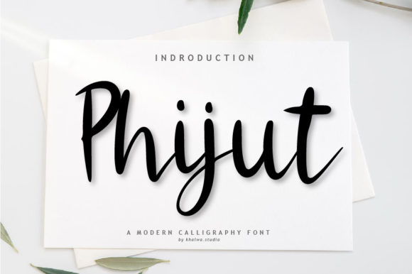 Discover the Beauty of Phijut Script: A Timeless Handwritten Font for Modern Design