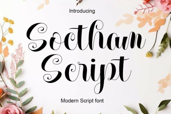 Discover the Elegance of Soetham Script