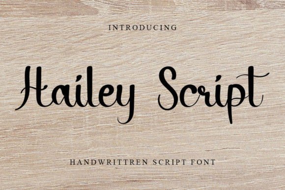 Hailey Script: A Font with Personality and Purpose