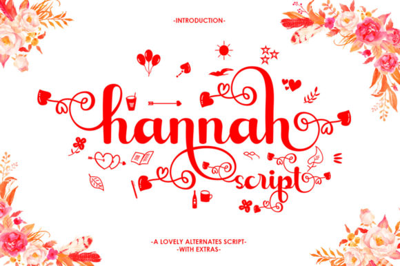 Hannah Script: Elevate Your Design with Handwritten Elegance