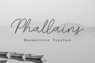Phallain Script: A Versatile Handwritten Font for Creative Projects