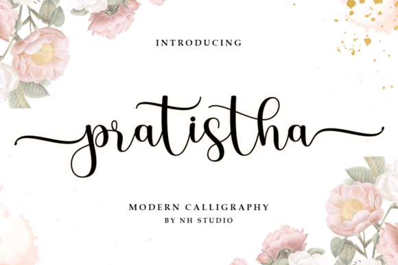 Pratistha Script: A Sweet and Soft Handwritten Font for Modern Creativity