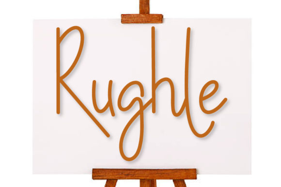 Ruglhe Script: A Handwritten Font That Elevates Your Design
