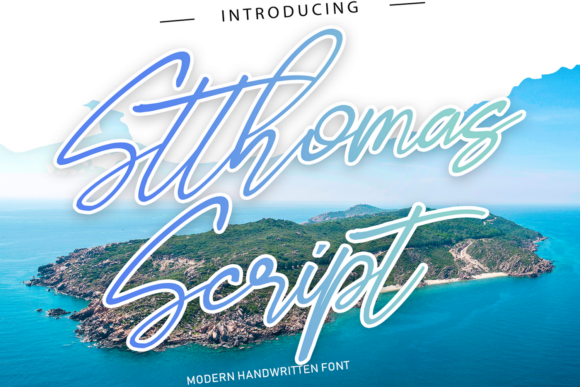 Stthomas Script: A Beautiful Handwritten Font