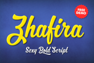 Zhafira Script: A Modern Typographic Powerhouse